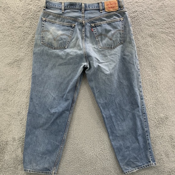 Vintage LEVIS 560 Jeans Mens 38x30 Measured Baggy Comfort Fit Blue - Picture 2 of 12